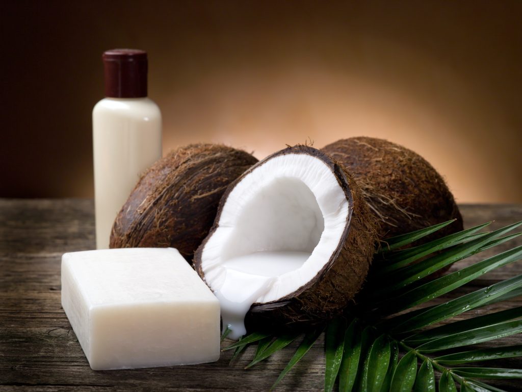walnut coconut soap