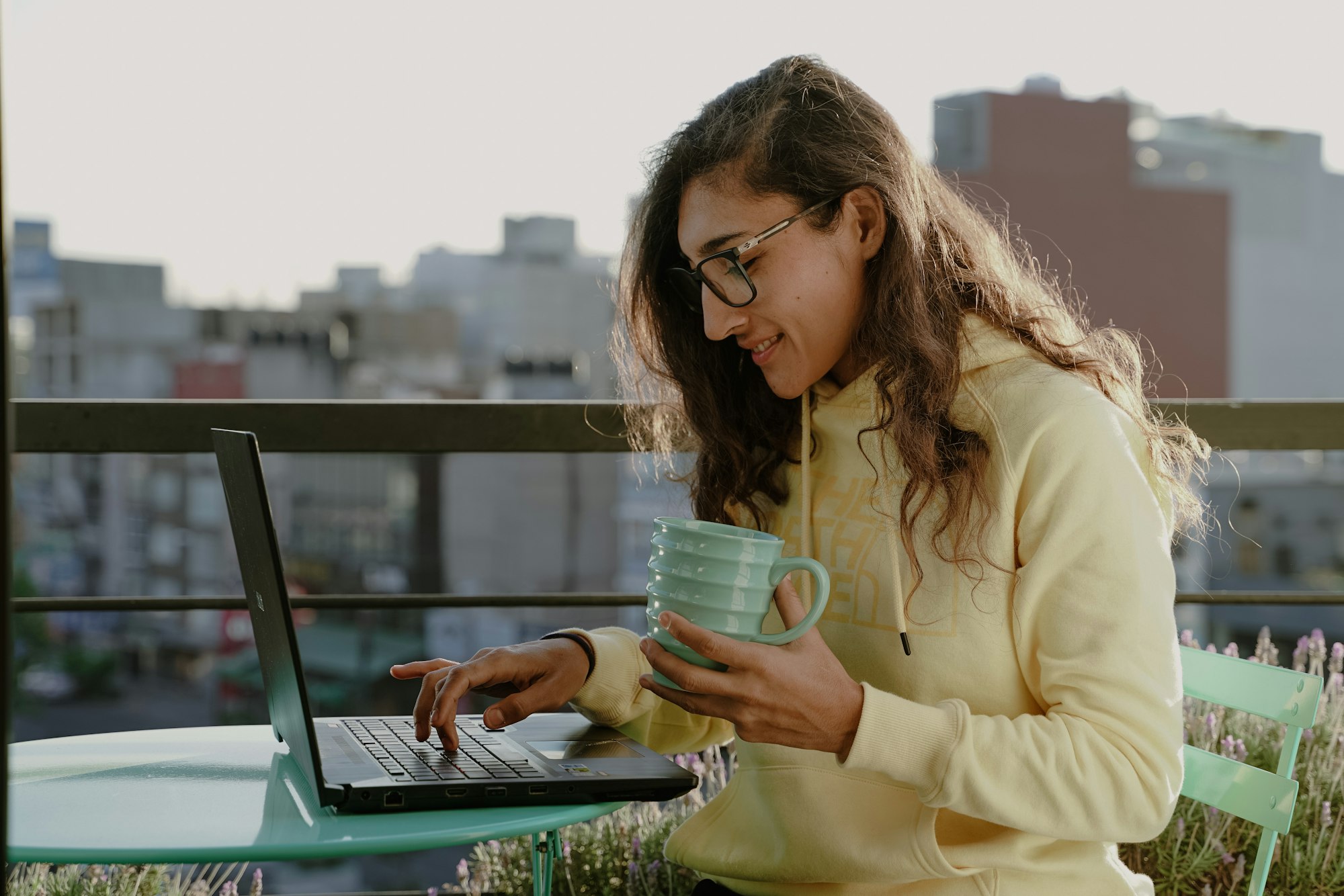 Mujer trabajando
